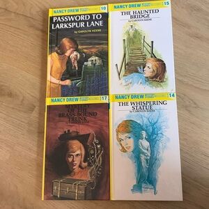 Nancy Drew Books- like new -4 hardcover classics!